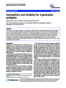 Jiang et al. BMC Bioinformatics 2015, 16(Suppl 5):S7 http://www.biomedcentral.comS5/S7 PROCEEDINGS  Open Access