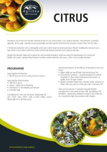 CITRUS Seaweed is one of the most complex materials known to man and contains a vast range of minerals, trace elements, mannitols, alginates, amino acids, naturally occurring antibodies and plant growth hormones that pro