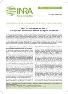 ░ Résultat de recherches ░  SCIENCES SOCIALES N° avril 2014