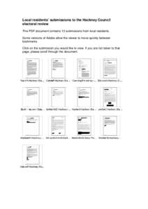 Stamford Hill / London Borough of Hackney / New River / Local Government Boundary Commission for England / Springfield / Haggerston / Hackney Central / Politics of Hackney / London / Geography of England / Cazenove