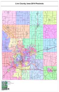Linn County, Iowa 2014 Precincts  Rd Rd
