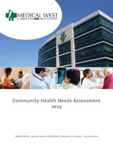 Community Health Needs Assessment 2013 Medical West | 995 9th Avenue South West | Bessemer, AL 35022 | [removed]