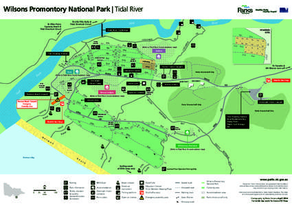 Wilsons Promontory National Park | Tidal River River Tidal River Footbridge TK