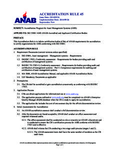 Accreditation / Conformity assessment / Audit / Quality control / Evaluation / Standards / Quality assurance