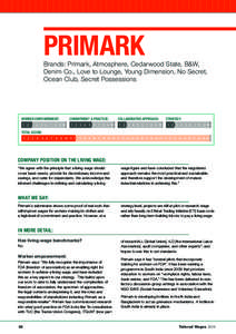 Socialism / Labour relations / Living wage / Industrial relations / Wage / Ethical Trading Initiative / Labour law / Management / Employment compensation / Human resource management / Primark