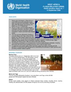 Microsoft Word - WHO West Africa floods health situation report 1_150909.doc