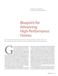 JAMES H. TURNER JR. E L L E N L A R S O N VAU G H A N Blueprint for Advancing High-Performance