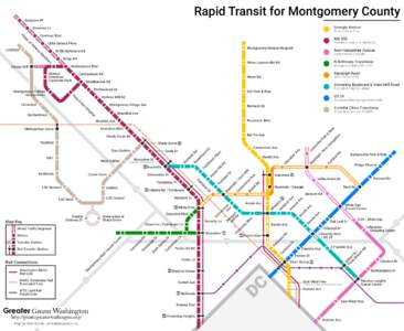 Rapid Transit for Montgomery County  Redgrave Pl Georgia Avenue