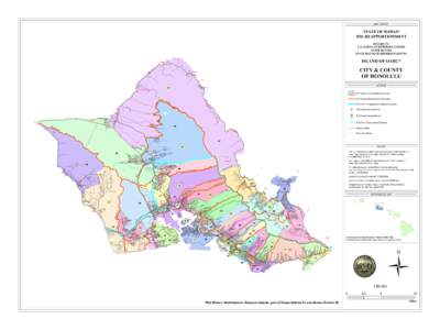 MAP SERIES  STATE OF HAWAII 2011 REAPPORTIONMENT DISTRICTS: U.S. HOUSE OF REPRESENTATIVES