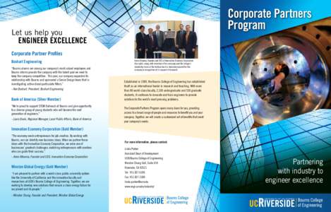 Corporate Partners Program Let us help you  Engineer Excellence