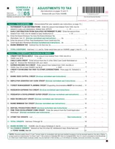 SCHEDULE A FORM 1040ME Attachment Sequence No[removed]