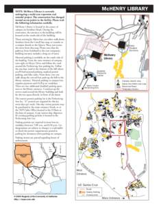 McHenry Library / Santa Cruz County /  California / University of California /  Santa Cruz / Geography of California / Parking lot / Transport / Parking