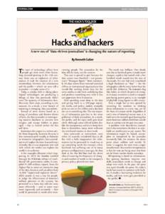 JOURNALISM  Number 1 Shimbun | February 2012 THE HACK’S TOOLBOX