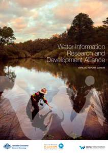 Water Information Research and Development Alliance Annual Report  Contents