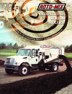 The Dependable Mixer GeneRation II Staggered Rotor Mixers Progressive compost technicians know once a proper recipe has been selected, mixing the ingredients is