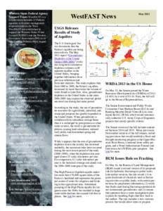 Hydrology / Aquifers / Groundwater / Liquid water / Bureau of Land Management / United States Army Corps of Engineers / Hydraulic fracturing / Water Resources Development Act / Water supply and sanitation in the United States / Water / United States / Hydraulic engineering