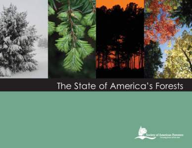 The State of America’s Forests  Acknowledgments The development of this publication has been possible thanks to the data, contributions, and review of many members of the forest community. I wish to express