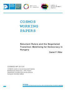 COSMOS WORKING PAPERS