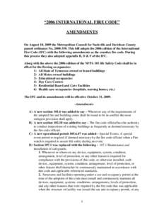 Active fire protection / Fire suppression / Building engineering / Legal codes / Firefighting in the United States / Life Safety Code / Fire marshal / Fire pump / Fire sprinkler system / Safety / Fire protection / Firefighting