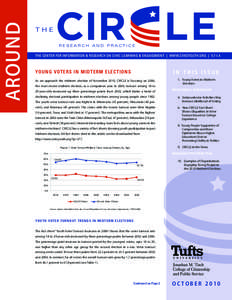 Voter turnout / Rock the Vote / Youth vote / Election Day voter registration / Voter registration / United States elections / Young Voter Strategies / Voter turnout in Canada / Elections / Politics / Government