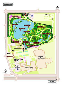 Tokugawaen map OZONE OZONE GATE BOTANEN