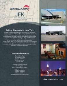 JFK  John F. Kennedy International Airport  Setting Standards in New York