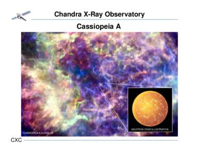 Chandra X-Ray Observatory  Cassiopeia A CXC
