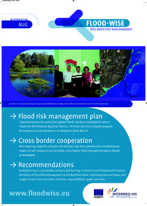 Poster_3e_reeks_Opmaak:38 Pagina 1  BUG Pictures: The natural River Bug valley | Regional river basin meeting in Brest office | Flood Hazard Map for the Wlodawa town