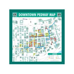 AA 105 ve  DOWNTOWN PEDWAY MAP