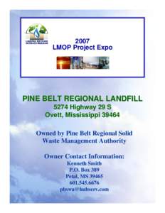 PINE BELT REGIONAL LANDFILL