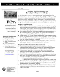 Levee System Improvement Project, page 1  April 2013 J.W. Corbett Wildlife Management Area