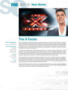 The X Factor PRODUCTION COMPANIES Syco Television