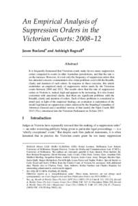 Post-Separation Conflict and the use of Family Violence Orders