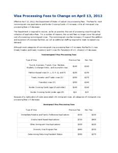 F visa / Border Crossing Card / Bureau of Consular Affairs / United States visas / E-2 visa / Foreign relations of the United States / Immigration to the United States / Visa