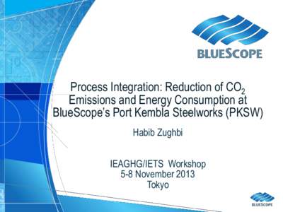 Process Integration: Low Reduction of CO2 Carbon Steelmaking Emissions Energyand Consumption