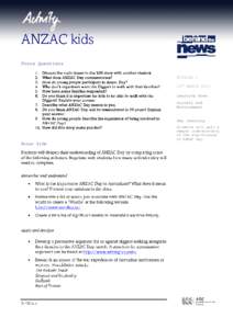 Focus Questions EPISODE 5 16TH MARCH 2010 Learning Area Society and Environment