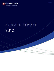 P012 -E412  ANNUAL REPORT Toward Becoming a True Global Business  2012