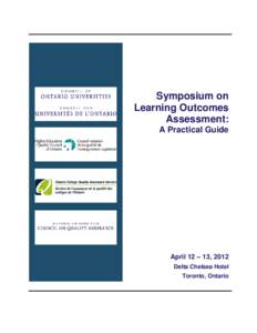 Symposium on Learning Outcomes Assessment: A Practical Guide
