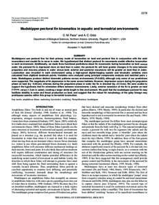 2279 The Journal of Experimental Biology 212, [removed]Published by The Company of Biologists 2009