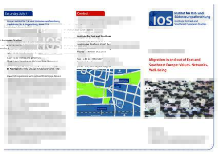 Third IOS Annual Conference - Flyer