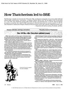 Click here for Full Issue of EIR Volume 23, Number 26, June 21, 1996  How Thatcherism led to BSE