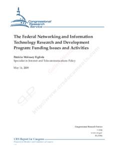 Computer network security / Security / DARPA / Ambient intelligence / American Competitiveness Initiative / Cyber-physical system / Computer security / Daniel A. Reed / Research / National Institutes of Health / Medicine