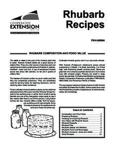 Rhubarb / Crumble / Fruit preserves / Cinnamon sugar / Pie / Sugar / Dumpling / Food and drink / English cuisine / Polygonaceae