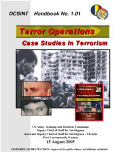 Terror Operations:  Case Studies in Terrorism