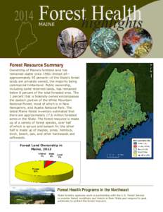 Maine / Canker / Biology / Agriculture / United States / Archipini / Spruce Budworm / Emerald ash borer