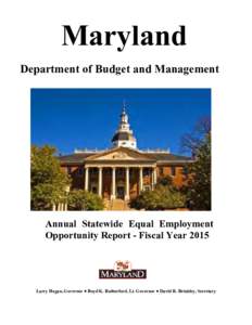 Annual Statewide Equal Employment Opportunity Report - FY2015