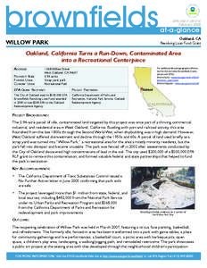 Oakland, California Turns a Run-Down, Contaminated Area into a Recreational Centerpiece (February 2009)