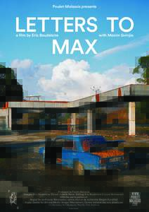 Poulet-Malassis presents  Letters to Max a film by eric Baudelaire