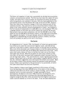 Land management / Subdivisions of Sudan / Blue Nile / Geography of Sudan / Gezira Scheme / Nile / New Halfa Scheme / Wad Madani / Irrigation / Al Jazirah / Geography of Africa / Africa