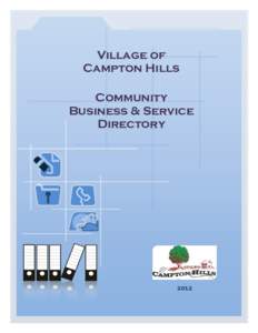 Village of Campton Hills Community Business & Service Directory